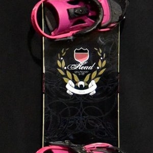 HEAD FOUNTAIN SNOWBOARD SIZE 149 CM WITH UNION MEDIUM BINDINGS