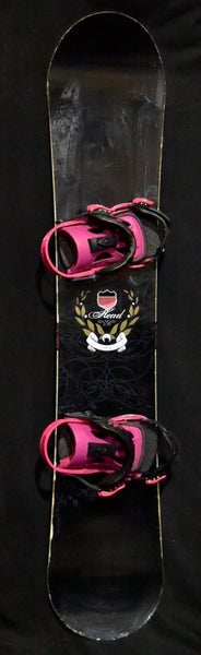 HEAD FOUNTAIN SNOWBOARD SIZE 149 CM WITH UNION MEDIUM BINDINGS