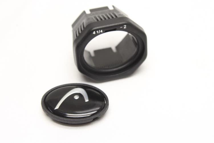 2025 UPDATE HEAD (NON-WEIGHTED) TENNIS RACQUET BUTTCAP+STAPLES (5 SIZES) #285204