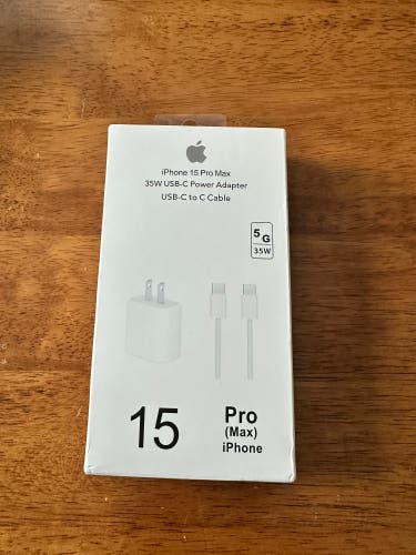 iPhone 15 pro max charger