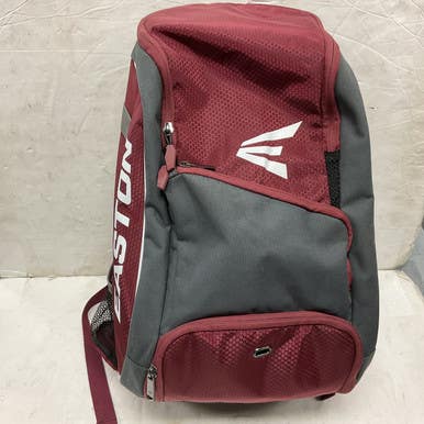 Used Easton GAME READY BB/SB Player Backpack Maroon 11855-S000197894