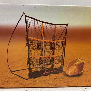 Used ACELETIQS BULLSEYE FLEX PITCHING NET BB/SB Pop-up Net 11855-S000197873