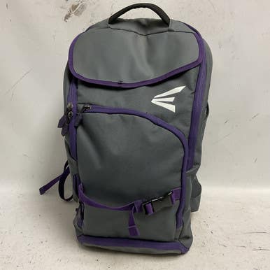 Used Easton GAME READY BB/SB Player Backpack Purple 11855-S000197870