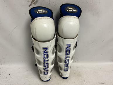Used Easton X-TREME Senior Shin Guards White 15" 11855-S000197851