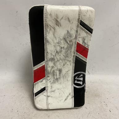 Used Warrior RITUAL G3 Inter Goalie Blocker White/Black/Red 11855-S000197841