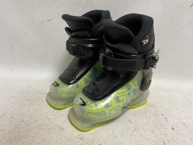 Used Dalbello MENACE 1 Boys DH Ski Boot Optic Yellow 175 MP - Y11 11855-S000197830