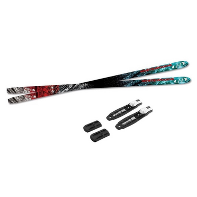 Like-New Whitewoods PHANTOM Boys XC Ski/Binding Black And Royal Blue 157 cm 11855-S000197818