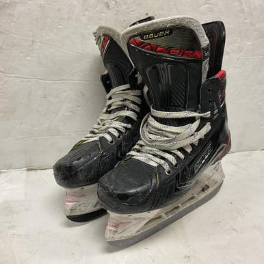 Used Bauer VAPOR 2X Intermediate Hockey Skate Black And Red Intermediate 6.0 11855-S000197802