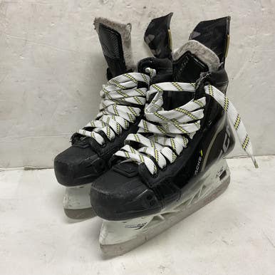 Used CCM TACKS AS580 Intermediate Hockey Skate Black And Gold Intermediate 6.0 11855-S000197795