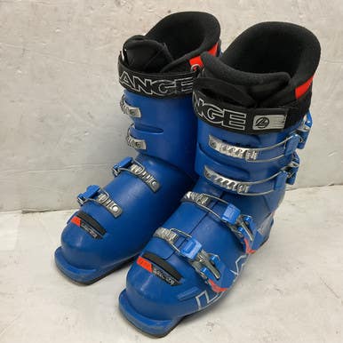 Used Lange RS 65 Mens DH Ski Boot Royal Blue 245 MP - M06.5 - W07.5 11855-S000197788