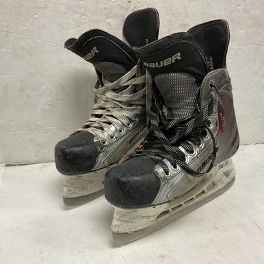 Used Bauer VAPOR X60 Intermediate Hockey Skate Grey And Red Intermediate 6.0 11855-S000197793