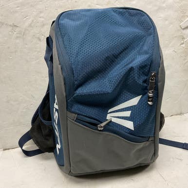 Used Easton GAME READY YTH BB/SB Player Backpack Grey And Royal Blue 11855-S000197789