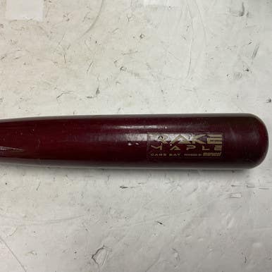 Used Marucci RAKE MAPLE CAGE BAT BB/SB Wood Bat Maroon 31" 11855-S000197916