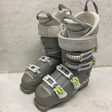 Used Head RAPTOR 110 RS Womens DH Ski Boot Grey 250 MP - M07 - W08 11855-S000197901