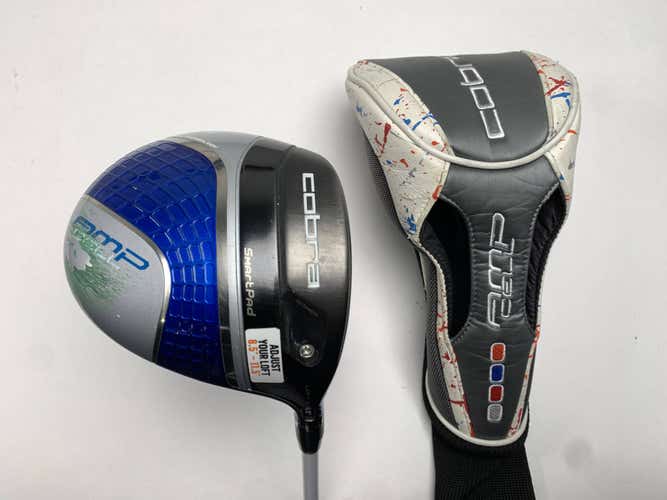 Cobra AMP Cell Blue Driver 9.5* Fujikura Fuel 60g Stiff Graphite Mens RH HC