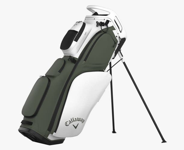 NEW 2026 Callaway Golf Fairway 14 White/Jungle Stand Golf Bag
