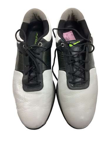 Used Nike Mens Golf Shoes White Senior 11.5 11613-S000175446