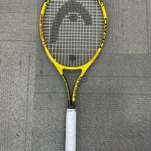 Used Head TI CONQUEST Adult Tennis Racquet Yellow 4 1/4" 11614-S000228963