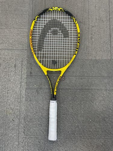 Used Head TI CONQUEST Adult Tennis Racquet Yellow 4 1/4" 11614-S000228963