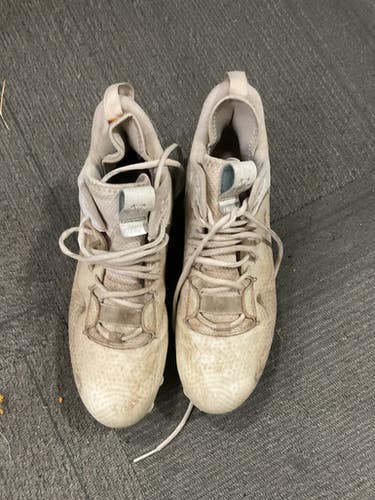 Used New Balance LAX Cleats Mens White Senior 8 11614-S000228945