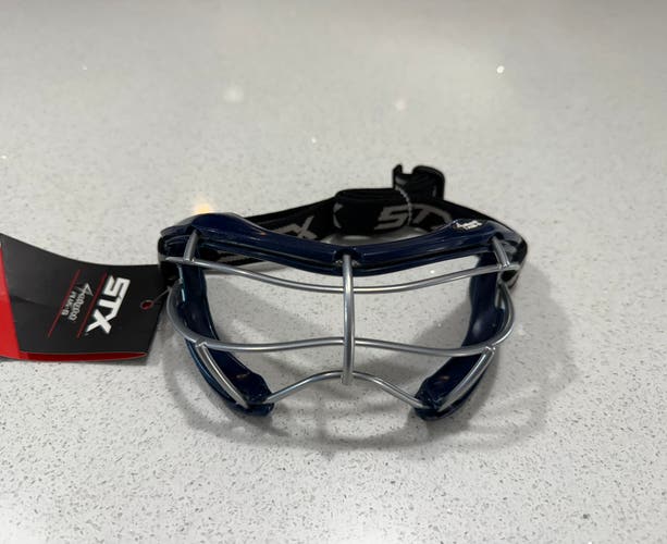 Navy STX Women's Lacrosse Goggles