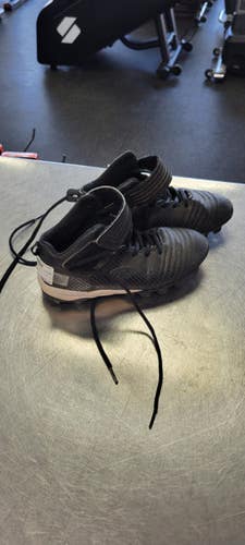 Used Rawlings 3 BB/SB Cleats Black Junior 02 11497-S000154887