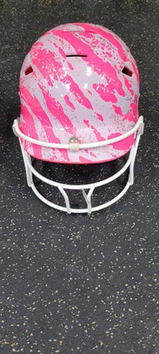 Used Schutt HELMET WITH MASK Batting Helmet w/Mask None One Size 11497-S000154884