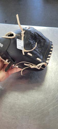 Used 10.5 BB/SB Glove RH Throw Black 10 1/2" 11497-S000154880