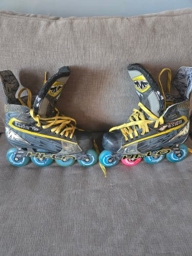 Mission Axiom T8 Inline Skates Regular Width Size 8 (Used)