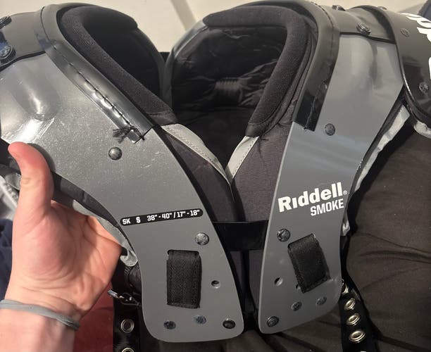 Small Adult Riddell Shoulder Pads (Used)