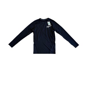 Black Large Men's Under Armour Compression (New)