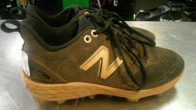 Used New Balance CLEATS BB/SB Cleats Black Junior 05 11868-S000067104