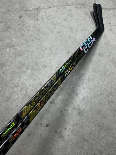 2 PACK - 80 Flex P29 New Senior CCM Left Hand Pro Stock Tacks AS-V Pro Hockey Stick