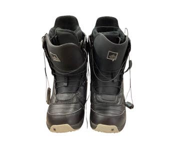 Used Burton BURTON SNOW BOOTS Mens Snowboard Boots Black Senior 10 11846-S000099244