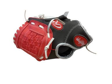 Used Rawlings PL10DSSW BB/SB Glove LH Throw Red 10" 11846-S000099240
