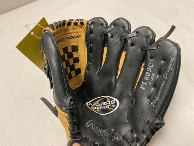 Used Rawlings PL609C BB/SB Glove RH Throw Black 10" 11490-S000268021