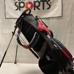 Used 4 WAY STAND BAG Mens Stand Bag Grey 11490-S000268034