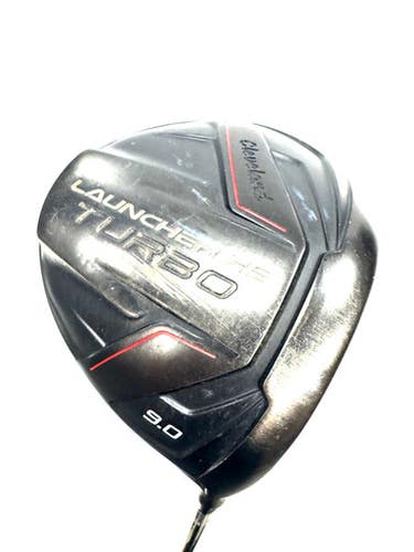 Used Cleveland LAUNCHER HB TURBO Mens Driver RH 9.0 Degree 11860-S000303254