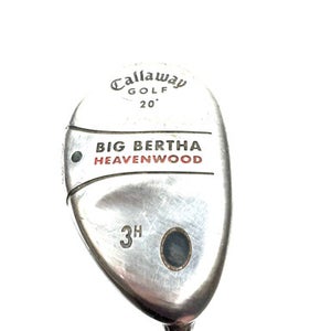 Used Callaway BIG BERTHA HEAVENWOOD Mens Hybrid Club RH 3 Hybrid 11860-S000303050