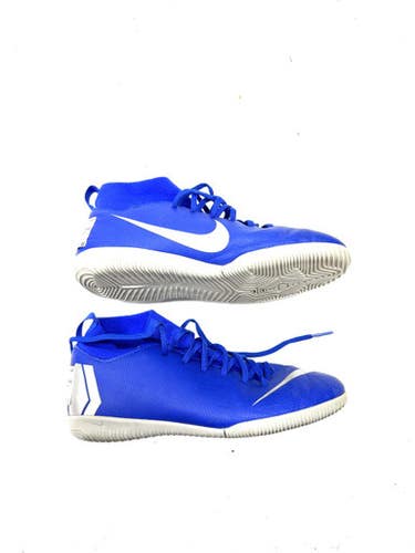 Used Nike Soccer Indoor Shoes Royal Blue Junior 04 11860-S000303362
