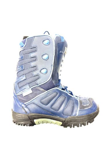 Used LTD LYRIC Womens Snowboard Boots Navy Blue Senior 9 11860-S000303355