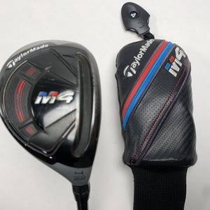 TaylorMade M4 4 Hybrid 22* Fujikura Atmos 6R Regular Graphite Mens RH HC