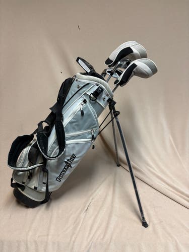 Junior PowerBilt Left Hand Clubs (Full Set) Junior 5 Pieces (Used)