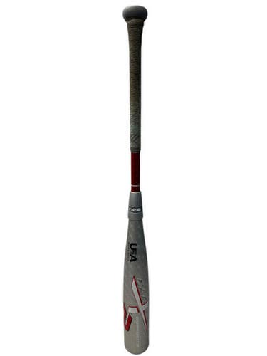 Used Marucci CAT X COMP BB/SB USA 2 5/8 Bat Silver And Red 31" 11835-S000203382
