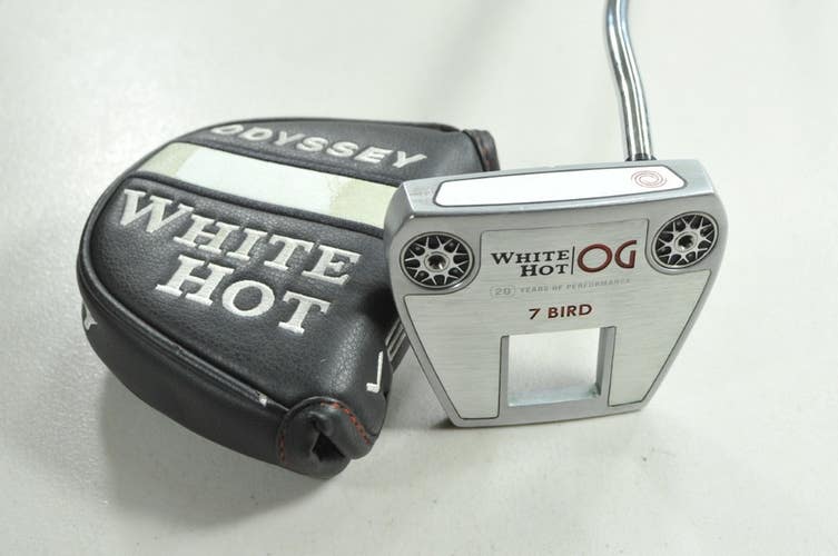 Odyssey White Hot OG 7 Bird 34" Putter Right Stroke Lab Steel # 209140