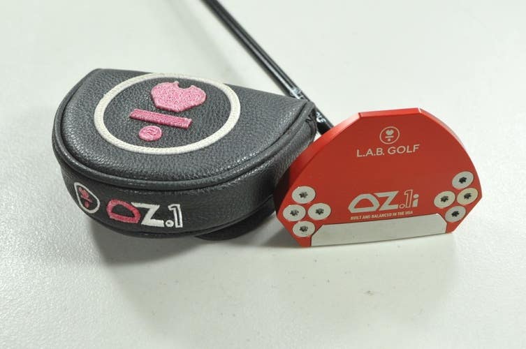 LAB Golf OZ.1i Insert Custom Red 33.5" 72* Putter RH Accra Graphite #208910