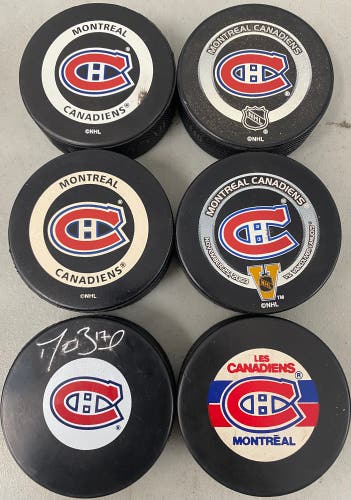 Montreal Canadiens official puck
