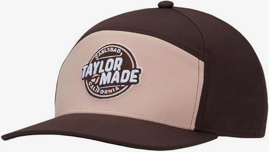 NEW 2025 TaylorMade Horizon Brown Snapback Adjustable Golf Hat/Cap