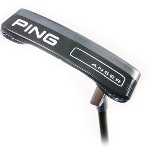 NEW 2023 Ping Anser Black Dot Black 35" Slight Arc Blade Putter