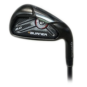 TaylorMade Burner 2.0 Black Single 6 Iron Graphite SuperFast 65g Stiff Flex